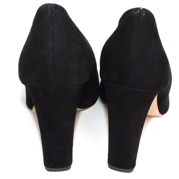 Zara Basic Black Suede Pump - Picture 7 of 12